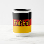 Combo Mug 444 ml blanc/noir ALLEMAGNE FOOTBALL (Centre)