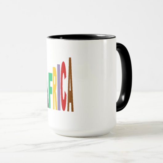 Combo Mug Afrique noire (Devant droit)