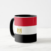 Combo Mug avec drapeau d'Egypte (Devant gauche)