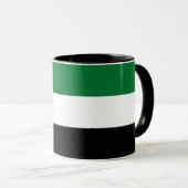 Combo Mug avec le drapeau des EAU (Devant droit)