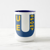Combo Mug bleu marine UE SPORT (Centre)