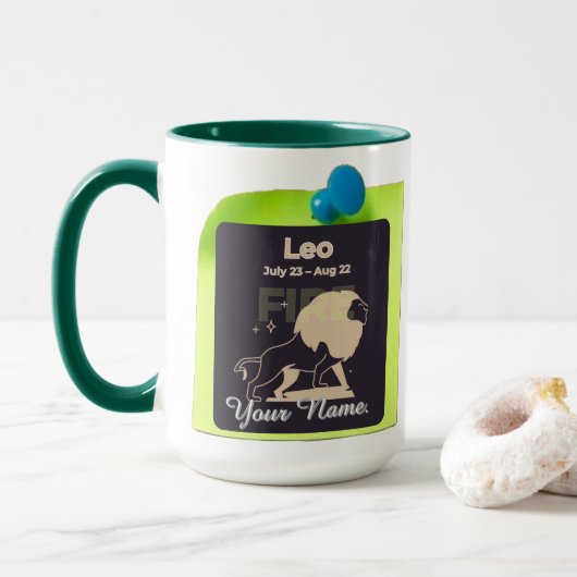 Combo Mug CM05 Leo Mok (Met donut)