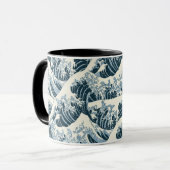 Combo Mug - La vague d'Hokusai (Devant gauche)