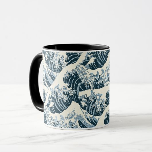 Combo Mug - La vague d'Hokusai (Devant gauche)