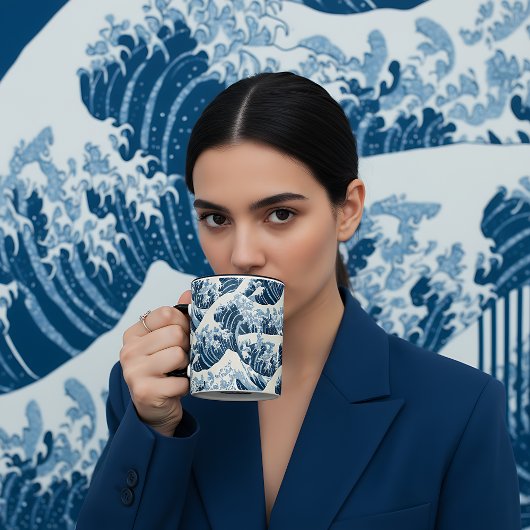 Combo Mug - La vague d'Hokusai