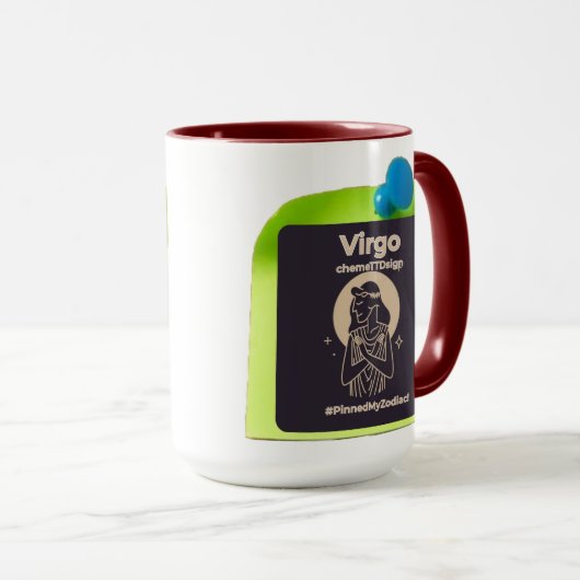 Combo Mug M06 #PinnedMyZodiac ! Vierge (Devant droit)