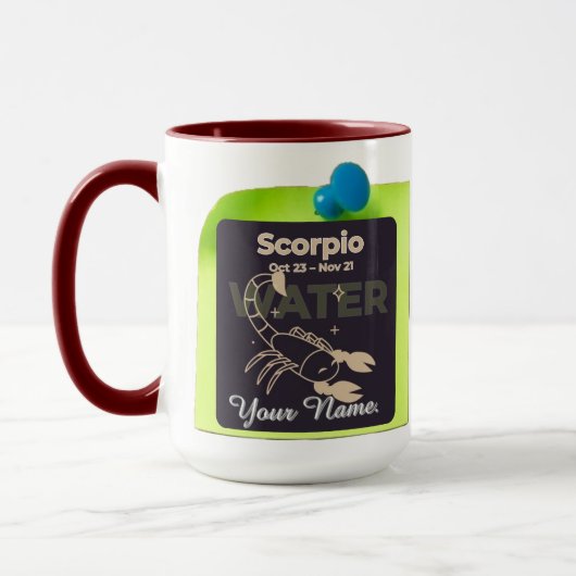 Combo Mug M08 #PinnedMyZodiac ! Scorpio (Gauche)