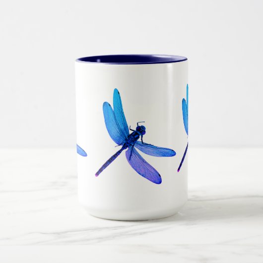 Combo Mug Mug Purple & Blue Dragonfly (Centre)