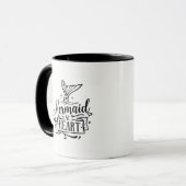 Combo Mug - Sirène au coeur (Devant gauche)