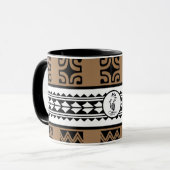 Combo mug Tribal Ethnic (Devant gauche)