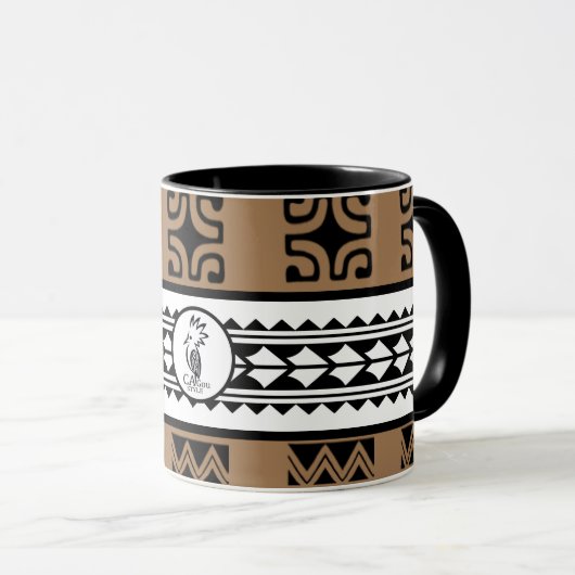 Combo mug Tribal Ethnic (Devant droit)