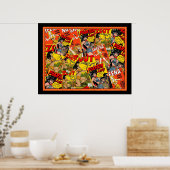 Combo poster vintage Combo Zoot Phantom (Cuisine)