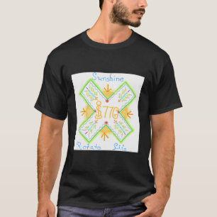 Combo Sunshine Roteer het leven en wees Time Spin T-shirt