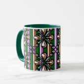 combo, tasse de design numérique 3D (Devant gauche)