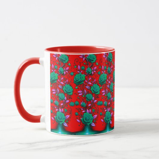 combo, tasse de design numérique 3D, parfait (Gauche)