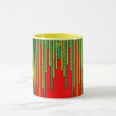 combo, tasse de design numérique 3D, parfait (Centre)