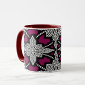 combo, tasse de design numérique 3D, parfait (Devant gauche)