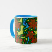 combo, tasse de design numérique 3D, parfait (Devant gauche)