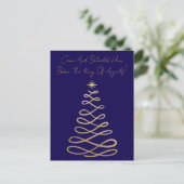 Come And Behold Him | Christmas Postcard Briefkaart (Staand voorkant)