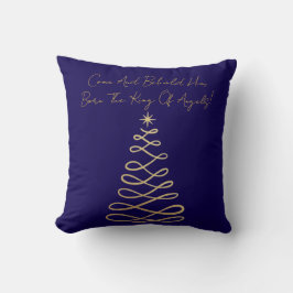 Come And Behold Him | Christmas Throw Pillow Kussen