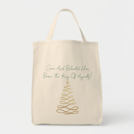 Come And Behold Him | Christmas Tote Bag