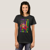 Come At Me Breaux Crawfish Funny Mardi Gras Jester T-shirt (Voorkant volledig)