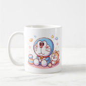 Come Come Cat And Doraemon Koffiemok (Links)