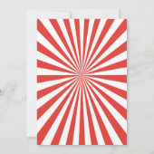 Come One Come All Circus Boy Birthday Invitation (Dos)