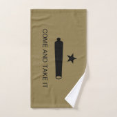 Come & Take It ! Flag de Texas State (Serviette à main)