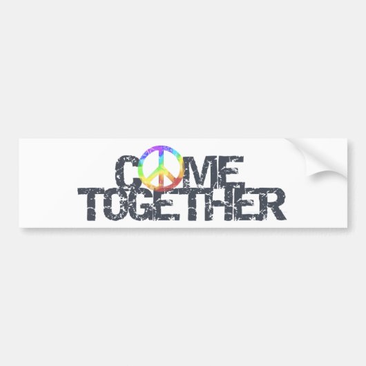 Come Together bumper sticker (Devant)