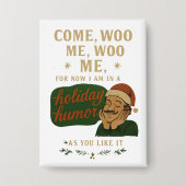 Come, woo me button (Voorkant)