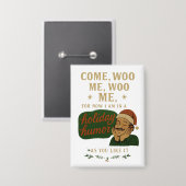 Come, woo me button (Voorkant / Achterkant)