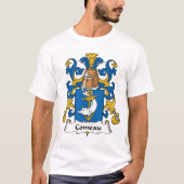 Comeau Family Crest T-shirt (Voorkant)