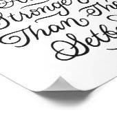 Comeback is altijd sterker dan de terugslag poster (Hoek)