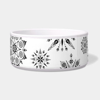 comedero para perro con mandalas voerbakje