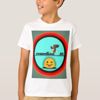 Comedian__01 Vergelijkbaar ontwerp voor een T-shir T-shirt