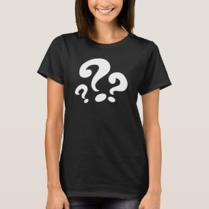 Comedian VRAAGTEKEN T-shirt