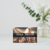 Comedisch visitekaartje opstaan (Staand voorkant)