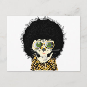 Comedy cat briefkaart