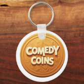 Comedy Coins Sleutelhanger (Achterkant)