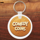 Comedy Coins Sleutelhanger (Voorkant)