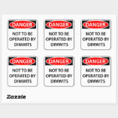 Comedy Danger Sticker (Vel)