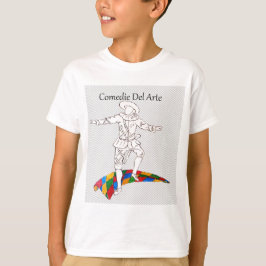 comedy del arte harlequin t-shirt