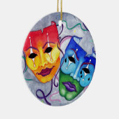 Comedy en tragedie keramisch ornament (Rechts)