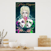 Comedy en Tragedie Poster (Keuken)