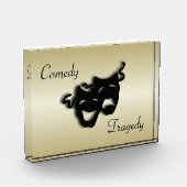 Comedy en tragedie Theater Gold Fotoblokken (Links)