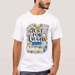 Comedy Festival Elementen Montreal Quebec Canada T-shirt