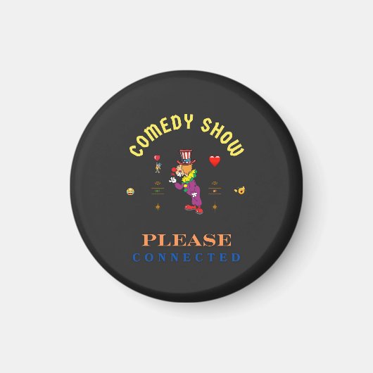 COMEDY SHOW MAGNEET (Voorkant)