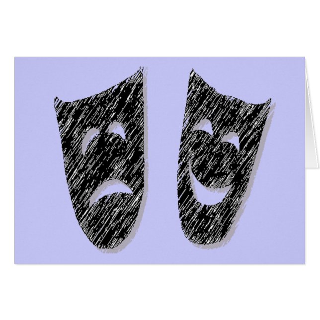 Comedy Tragedie (Voorkant Horizontaal)