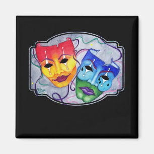 Comedy & tragedie magneet